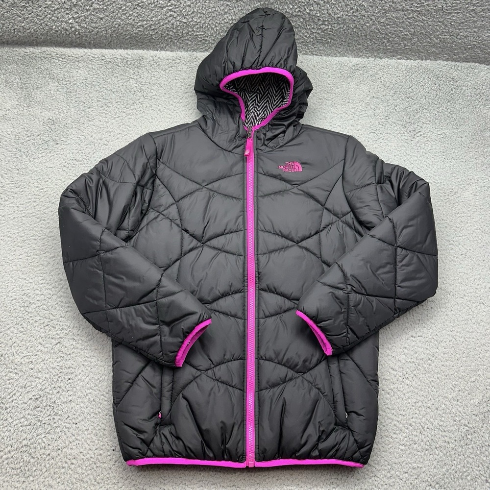 North Face TN2P & TB2P Girls XL Size 18  Reversible Puffer Jacket Winter Coat